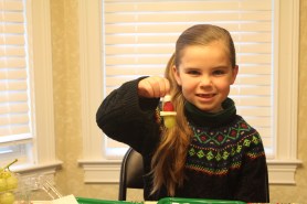 Ammon's 1st Grinch Kabob 