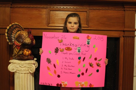 Ammon's Top 5 Things she is Thankful For in 2015