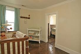 Nursery Adjoins Master: Our room does not connect with Carter & Ammon's; However, our doors are 10 ft. apart 