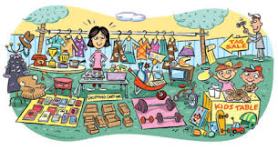 Consider buying baby clothes at yardsales