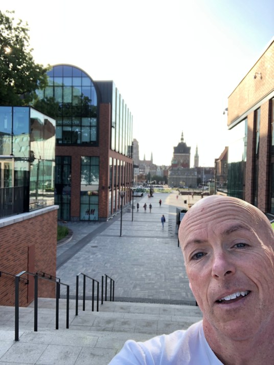 Jogging in Gdansk